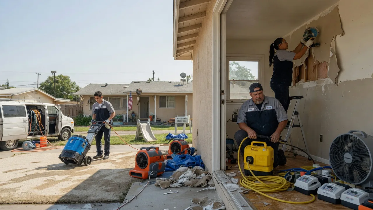 Water Damage Restoration in Maryville, IL near me
